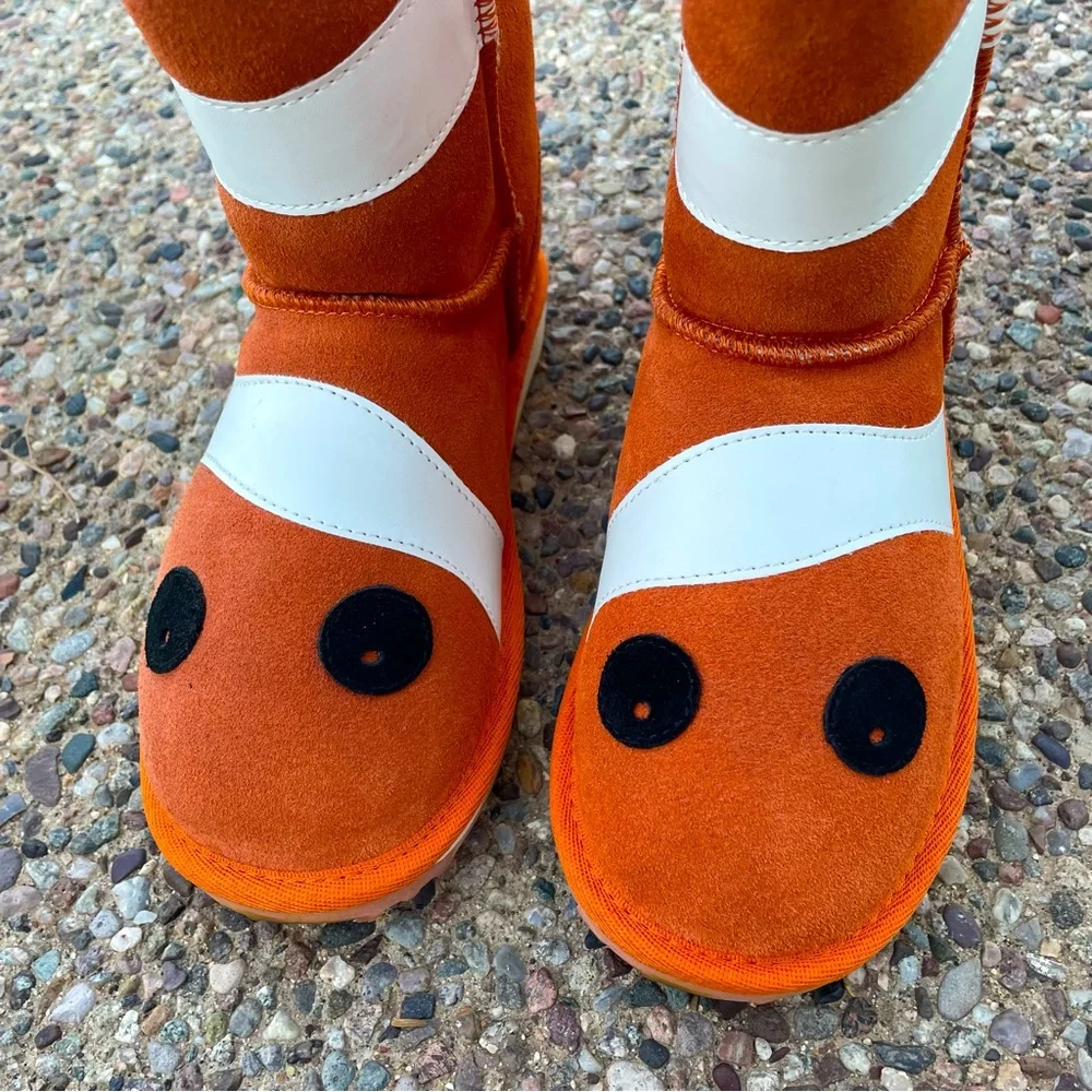 EMU Australia LC Clown Fish Boots Size 3 (NIB)